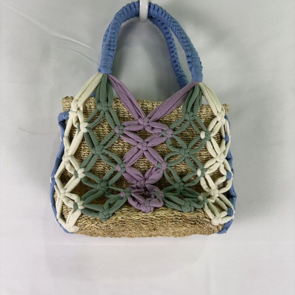Rafé Straw Bucket Tote